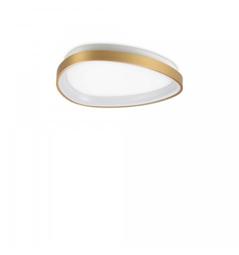 Ideal Lux GEMINI PL D042 ON-OFF OTTONE Mod. 328034 Lampada Da Soffitto 1 Luce