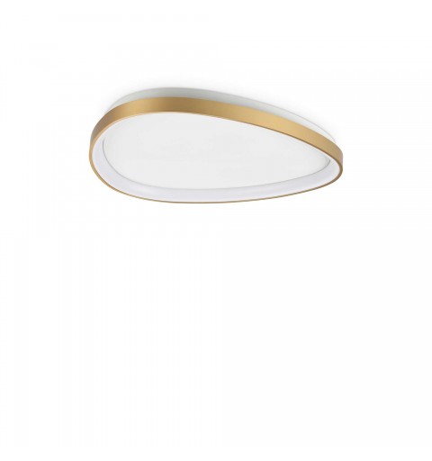 Ideal Lux GEMINI PL D061 DALI/PUSH OTTONE Mod. 328966 Lampada Da Soffitto 1 Luce