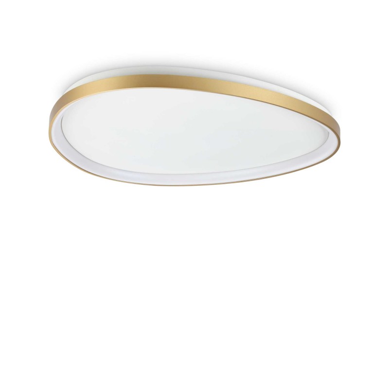 Ideal Lux GEMINI PL D081 DALI/PUSH OTTONE Mod. 329260 Lampada Da Soffitto 1 Luce