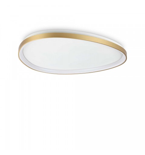 Ideal Lux GEMINI PL D081 DALI/PUSH OTTONE Mod. 329260 Lampada Da Soffitto 1 Luce