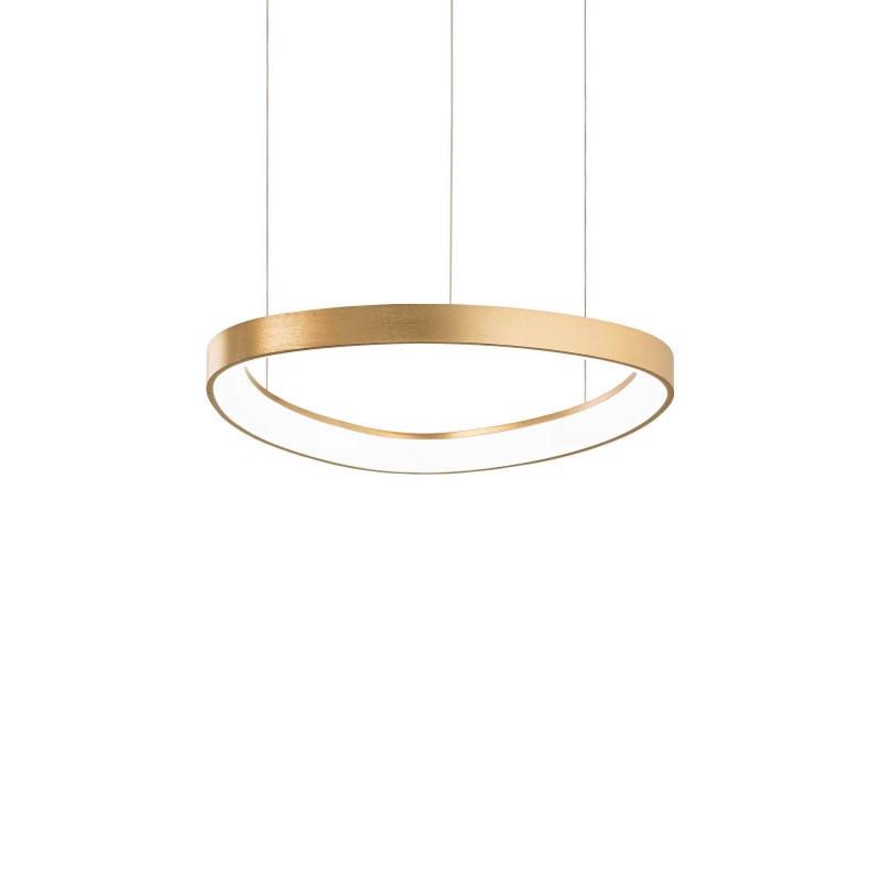 Ideal Lux GEMINI SP D042 ON-OFF OTTONE Mod. 247243 Lampada A Sospensione 1 Luce