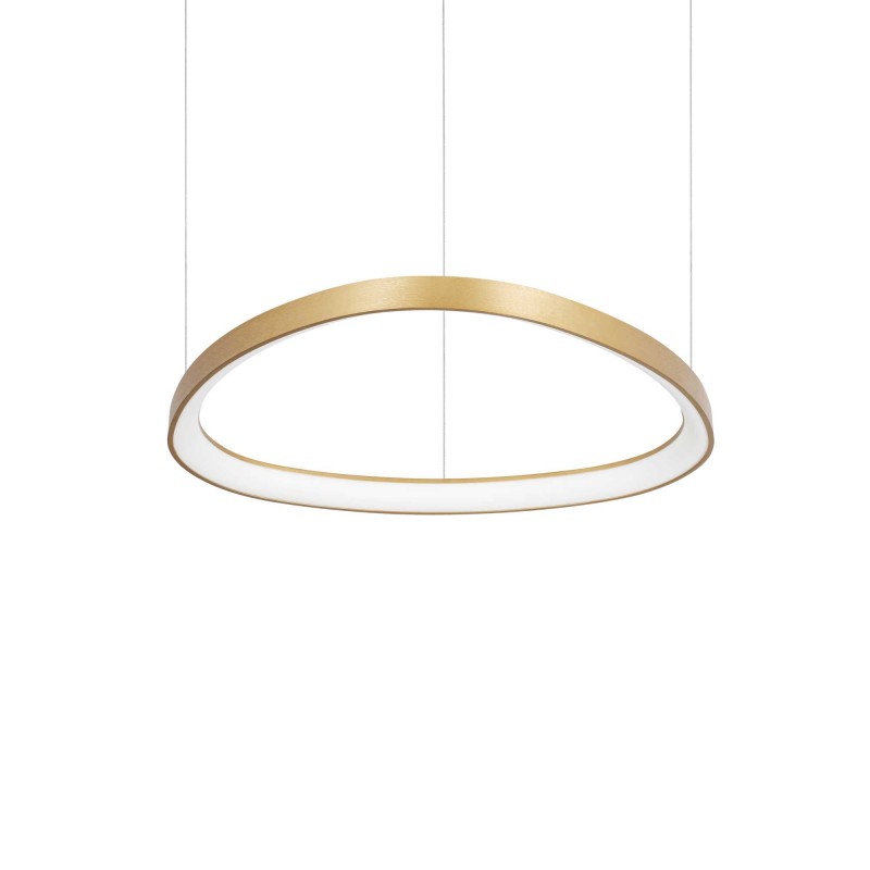 Ideal Lux GEMINI SP D061 DALI/PUSH OTTONE Mod. 304700 Lampada A Sospensione 1 Luce