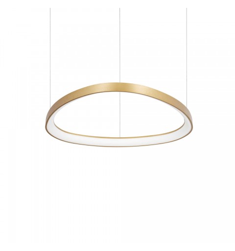 Ideal Lux GEMINI SP D061 DALI/PUSH OTTONE Mod. 304700 Lampada A Sospensione 1 Luce