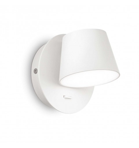 Ideal Lux GIM AP BIANCO Mod. 167152 Lampada Da Parete 1 Luce