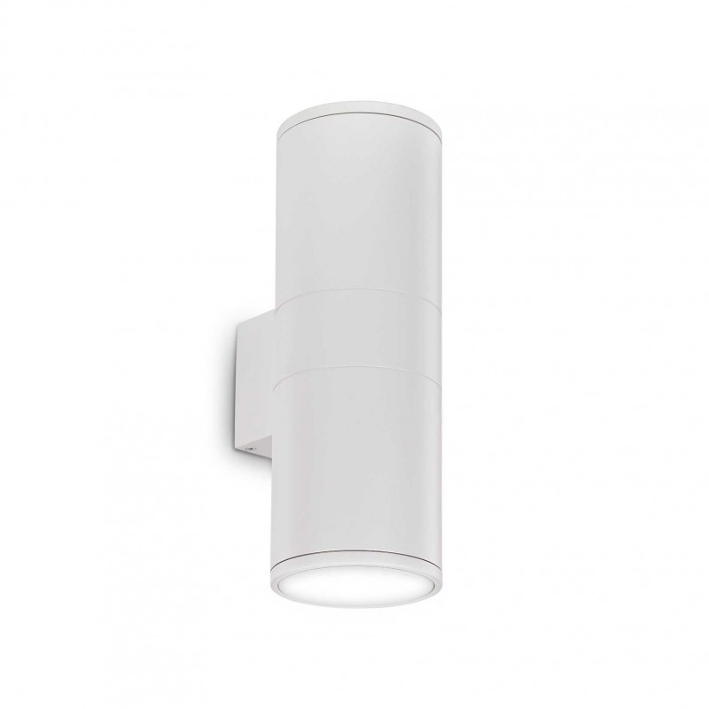 Ideal Lux GUN AP2 BIG BIANCO Mod. 092300 Lampada Da Parete 2 Luci