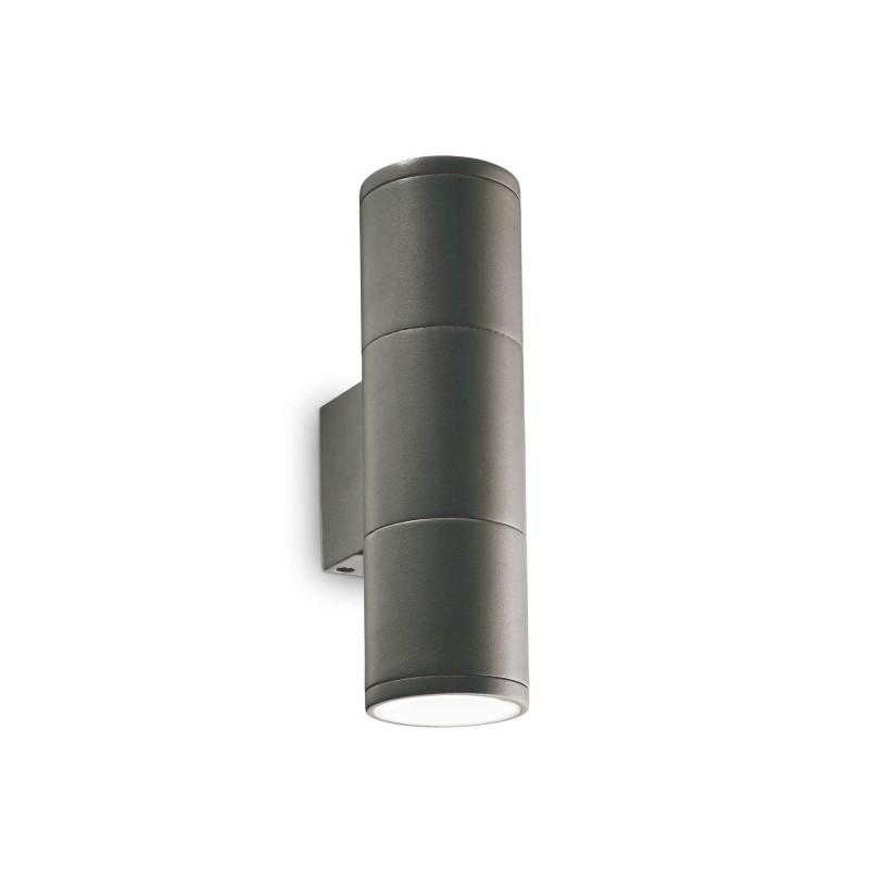 Ideal Lux GUN AP2 SMALL ANTRACITE Mod. 236841 Lampada Da Parete 2 Luci