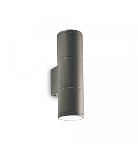 Ideal Lux GUN AP2 SMALL ANTRACITE Mod. 236841 Lampada Da Parete 2 Luci