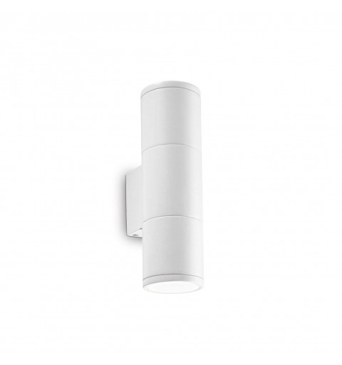 Ideal Lux GUN AP2 SMALL BIANCO Mod. 100388 Lampada Da Parete 2 Luci