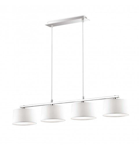 Ideal Lux HILTON SP4 LINEAR Mod. 075495 Lampada A Sospensione 4 Luci