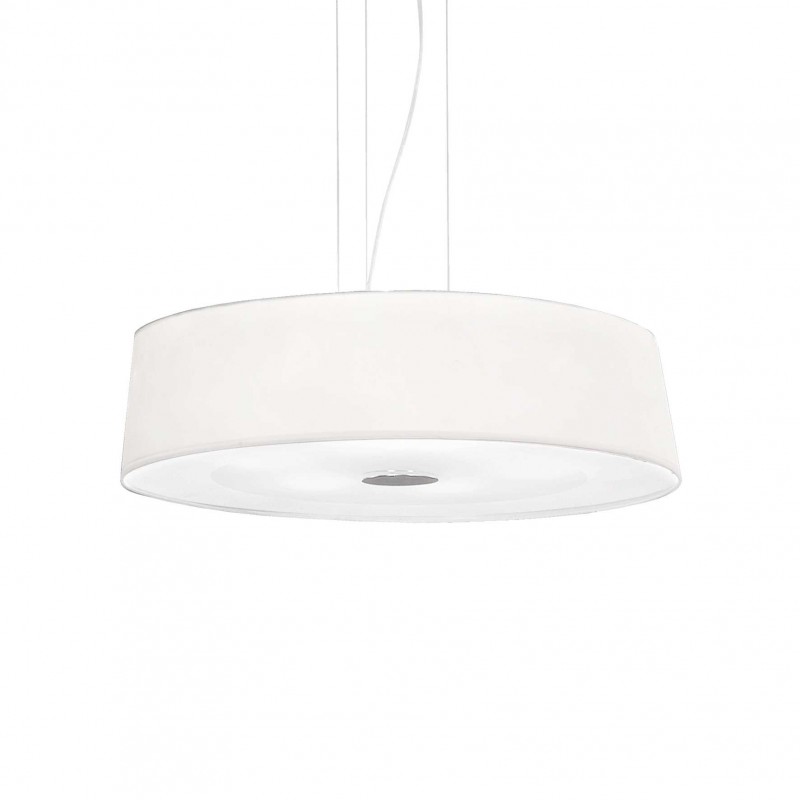 Ideal Lux HILTON SP6 ROUND Mod. 075518 Lampada A Sospensione 6 Luci