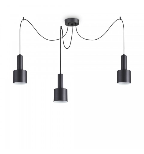 Ideal Lux HOLLY SP3 NERO Mod. 231594 Lampada A Sospensione 3 Luci