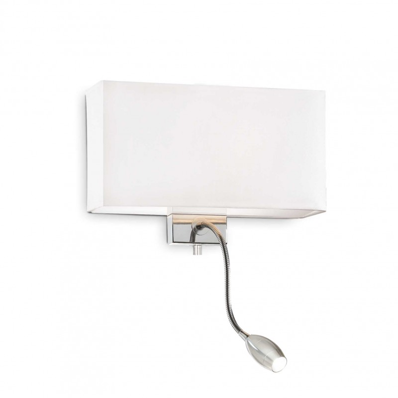 Ideal Lux HOTEL AP2 BIANCO Mod. 035949 Lampada Da Parete 2 Luci