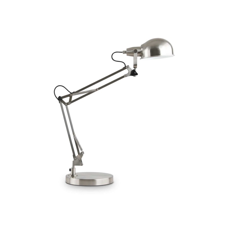 Ideal Lux JOHNNY TL1 NICKEL Mod. 313351 Lampada Da Tavolo 1 Luce