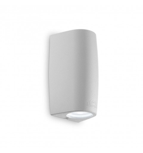 Ideal Lux KEOPE AP2 GRIGIO Mod. 147796 Lampada Da Parete 2 Luci