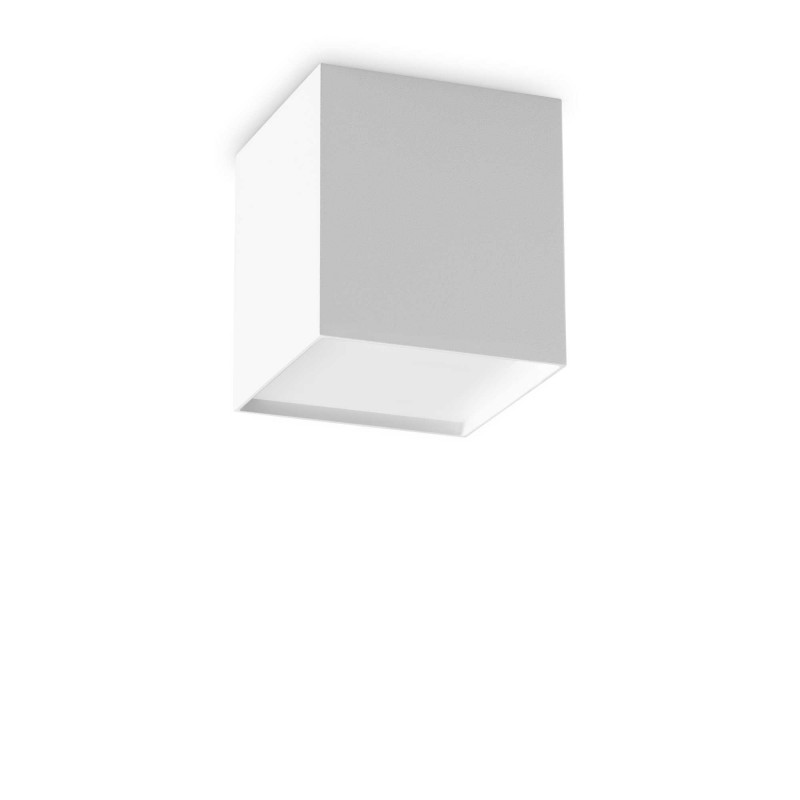 Ideal Lux KUBIKO PL BIANCO Mod. 303321 Lampada Da Soffitto 1 Luce