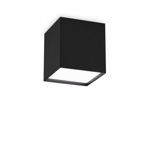 Ideal Lux KUBIKO PL NERO Mod. 303314 Lampada Da Soffitto 1 Luce