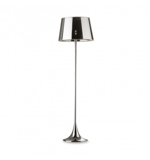 Ideal Lux LONDON PT1 CROMO Mod. 032382 Lampada Da Terra 1 Luce