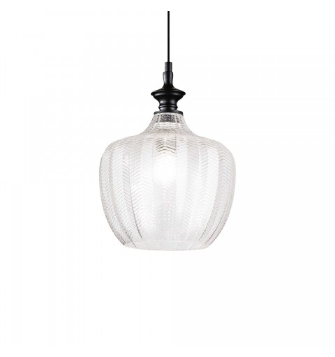 Ideal Lux LORD SP1 TRASPARENTE Mod. 263632 Lampada A Sospensione 1 Luce