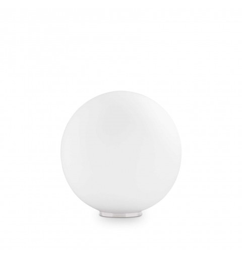 Ideal Lux MAPA BIANCO TL1 D30 Mod. 009131 Lampada Da Tavolo 1 Luce