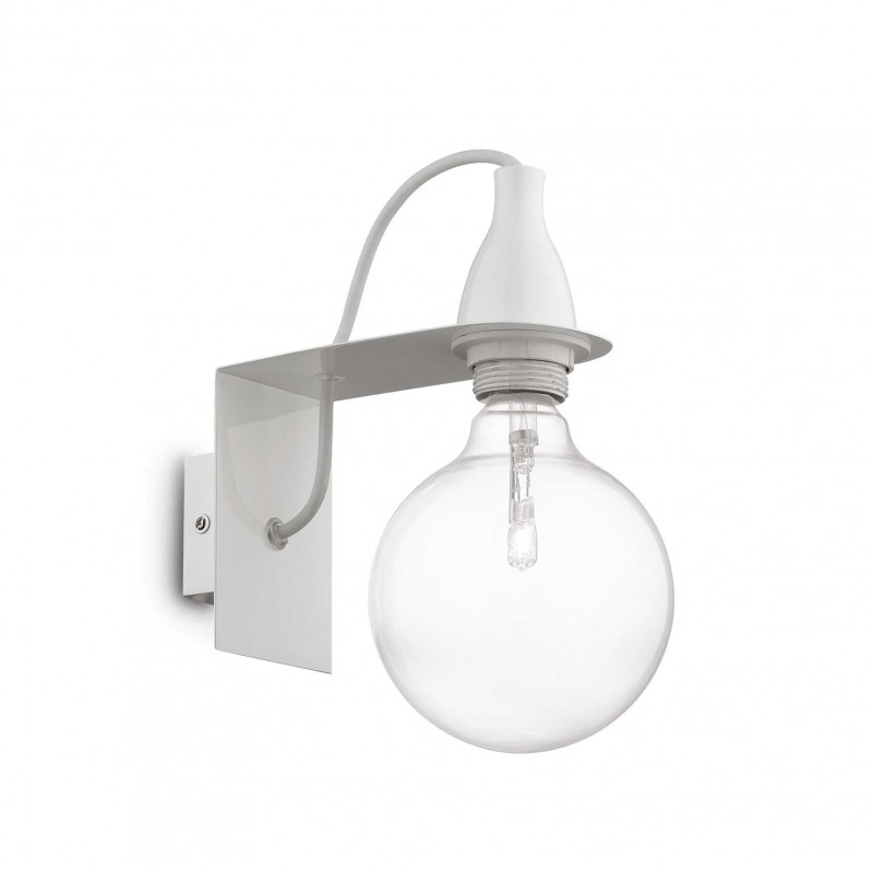 Ideal Lux MINIMAL AP1 BIANCO Mod. 045191 Lampada Da Parete 1 Luce