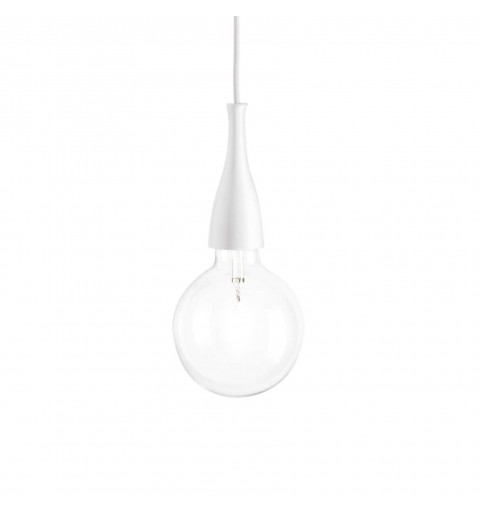 Ideal Lux MINIMAL SP1 BIANCO Mod. 009360 Lampada A Sospensione 1 Luce