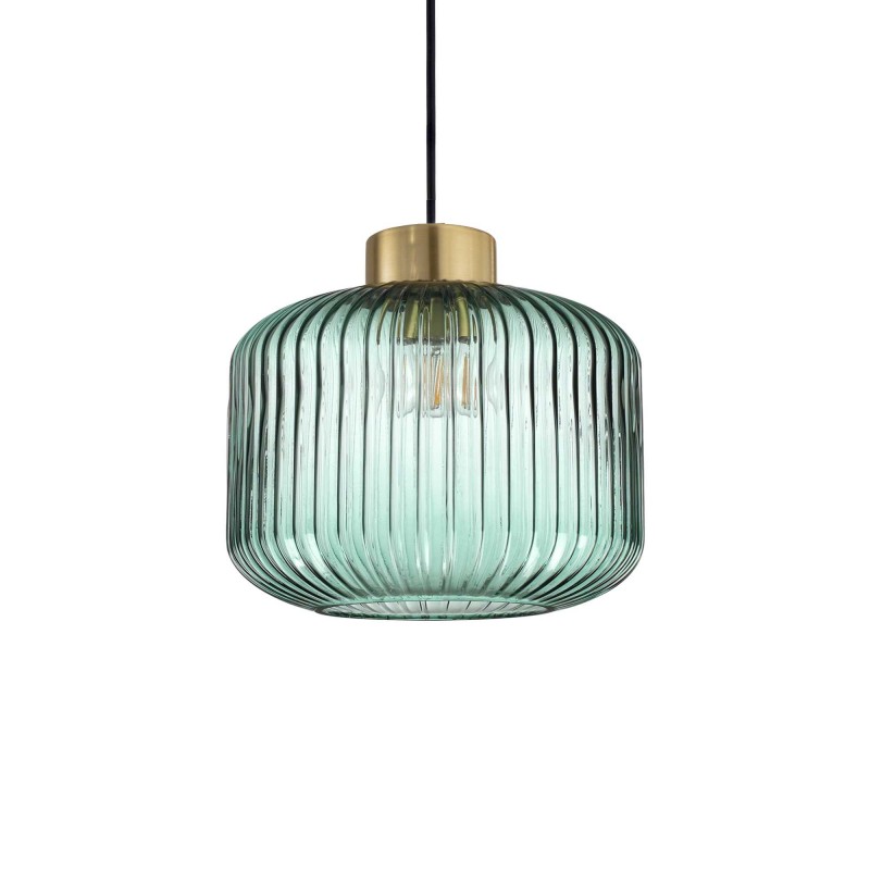 Ideal Lux MINT-2 SP1 VERDE Mod. 237428 Lampada A Sospensione 1 Luce