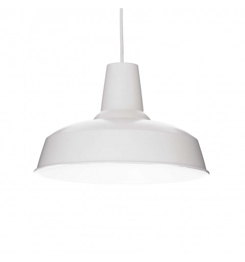 Ideal Lux MOBY SP1 BIANCO Mod. 102047 Lampada A Sospensione 1 Luce