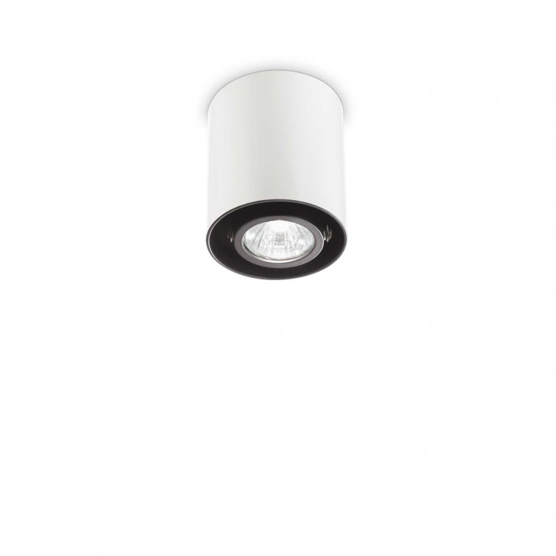 Ideal Lux MOOD PL1 D09 ROUND BIANCO Mod. 140841 Lampada Da Soffitto 1 Luce