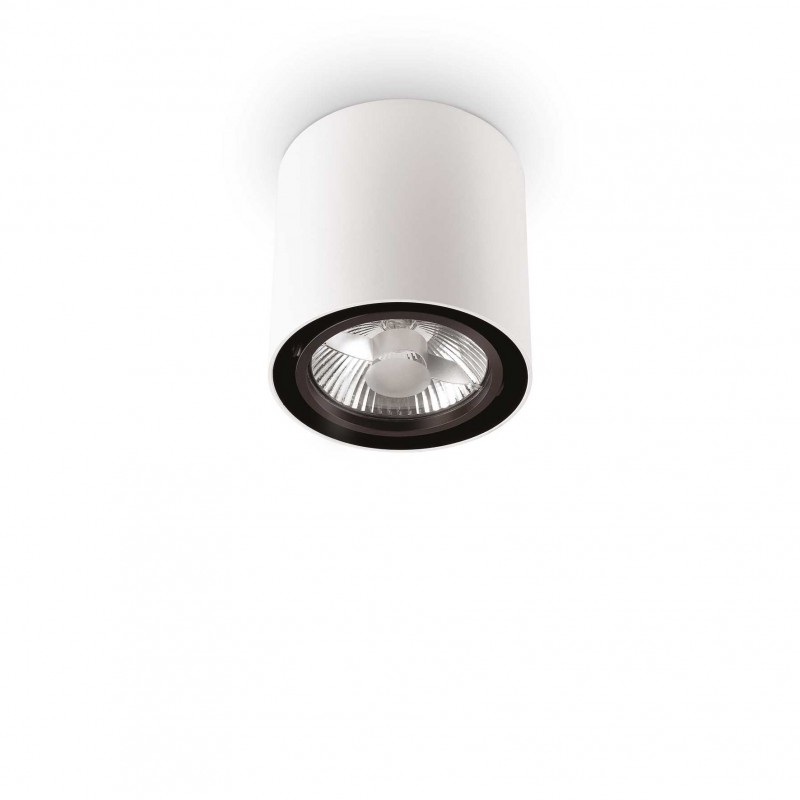 Ideal Lux MOOD PL1 D15 ROUND BIANCO Mod. 140872 Lampada Da Soffitto 1 Luce