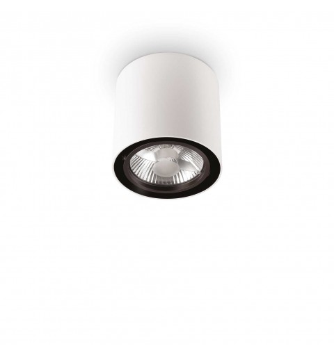 Ideal Lux MOOD PL1 D15 ROUND BIANCO Mod. 140872 Lampada Da Soffitto 1 Luce