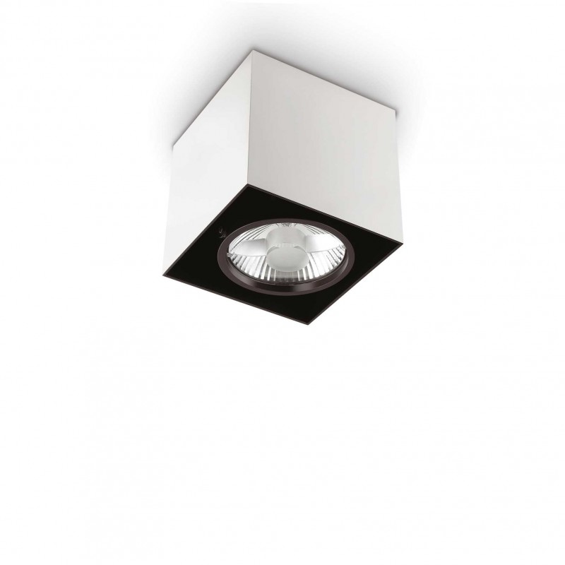 Ideal Lux MOOD PL1 D15 SQUARE BIANCO Mod. 140933 Lampada Da Soffitto 1 Luce