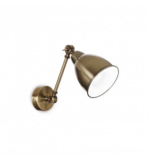 Ideal Lux NEWTON AP1 BRUNITO Mod. 027876 Lampada Da Parete 1 Luce