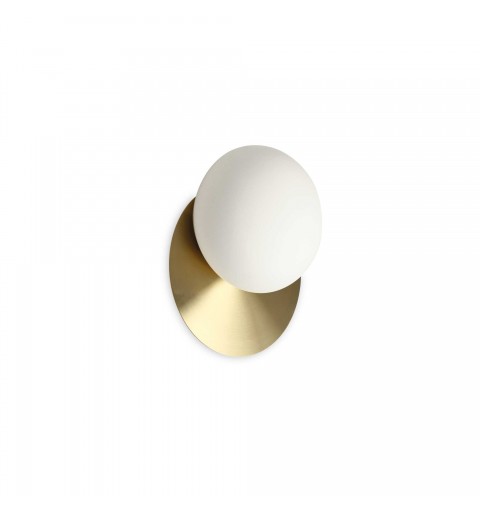 Ideal Lux NINFEA AP1 OTTONE Mod. 293646 Lampada Da Parete 1 Luce