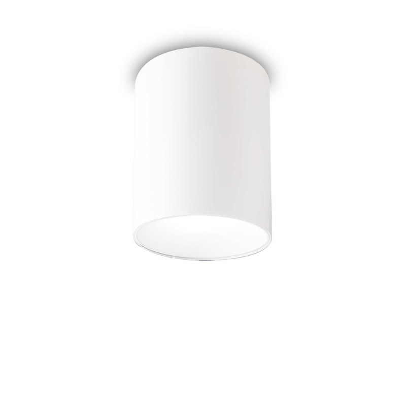 Ideal Lux NITRO PL ROUND D09 BIANCO Mod. 205977 Lampada Da Soffitto 1 Luce