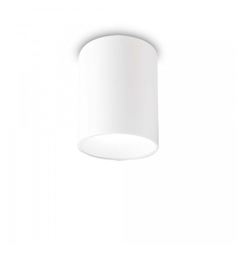 Ideal Lux NITRO PL ROUND D09 BIANCO Mod. 205977 Lampada Da Soffitto 1 Luce