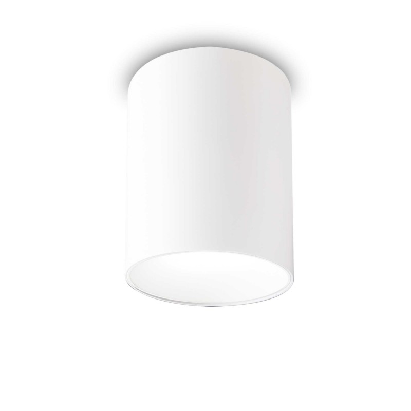 Ideal Lux NITRO PL ROUND D10 BIANCO Mod. 319568 Lampada Da Soffitto 1 Luce