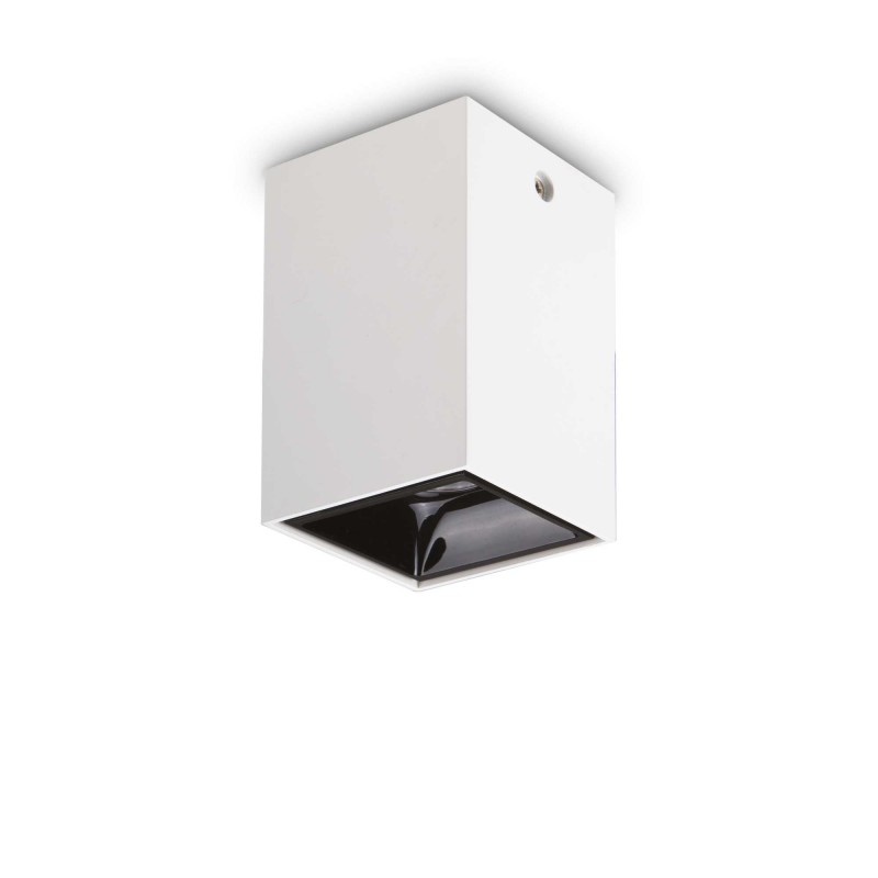 Ideal Lux NITRO PL SQUARE D07 BIANCO Mod. 206011 Lampada Da Soffitto 1 Luce