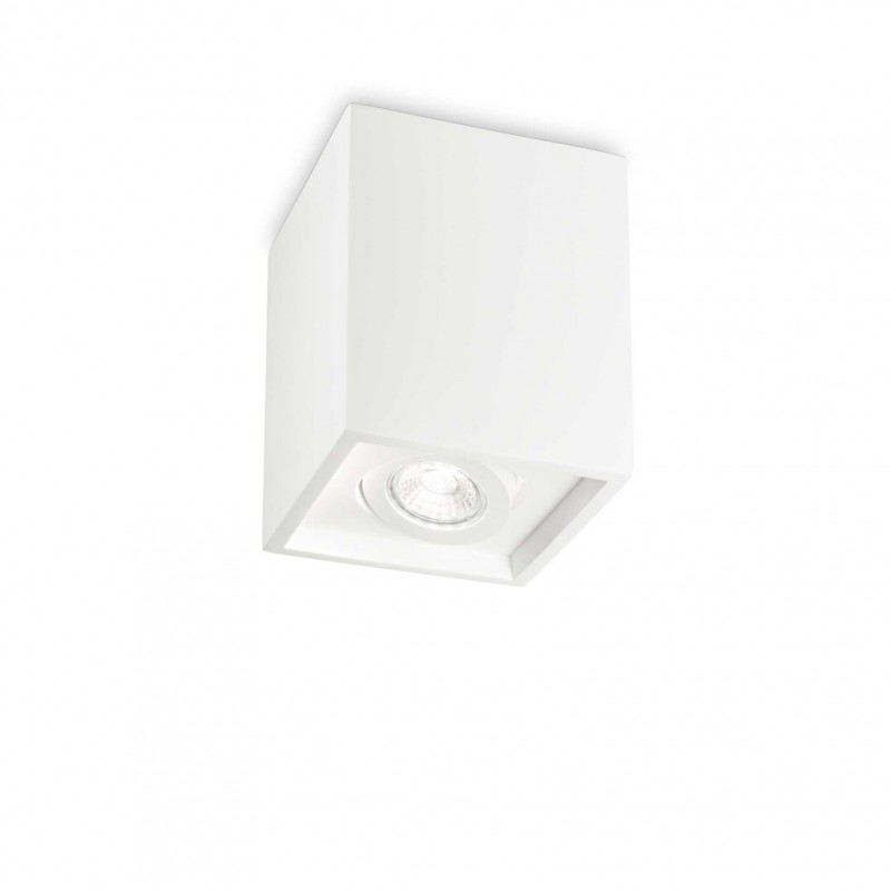 Ideal Lux OAK PL1 SQUARE BIANCO Mod. 150468 Lampada Da Soffitto 1 Luce