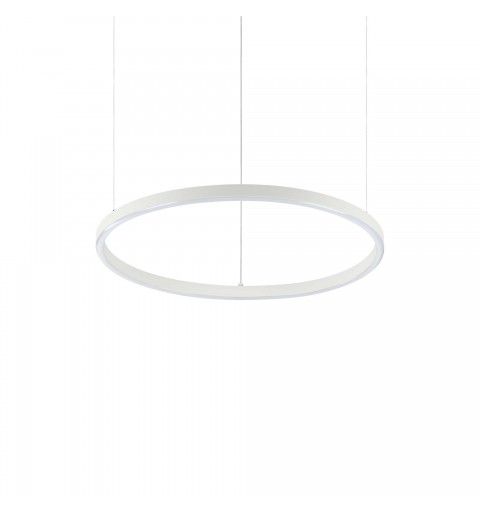 Ideal Lux ORACLE SLIM SP D050 ROUND 3000K ON-OFF WH Mod. 229461 Lampada A Sospensione 1 Luce