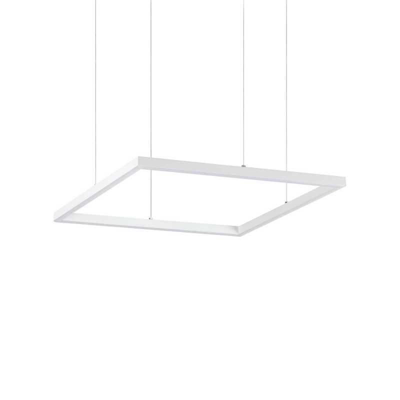 Ideal Lux ORACLE SLIM SP D050 SQUARE 3000K ON-OFF WH Mod. 259154 Lampada A Sospensione 1 Luce