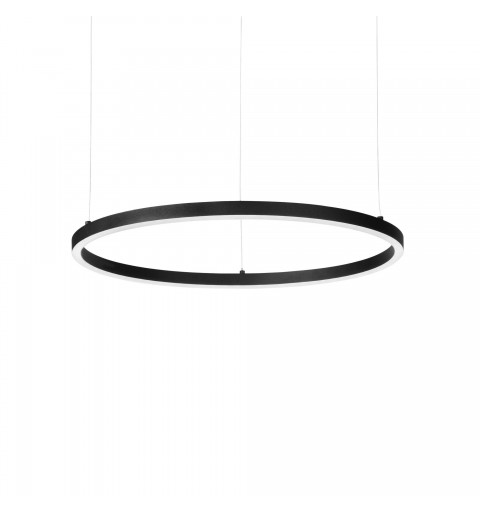 Ideal Lux ORACLE SLIM SP D070 ROUND 3000K DALI BK Mod. 304397 Lampada A Sospensione 1 Luce