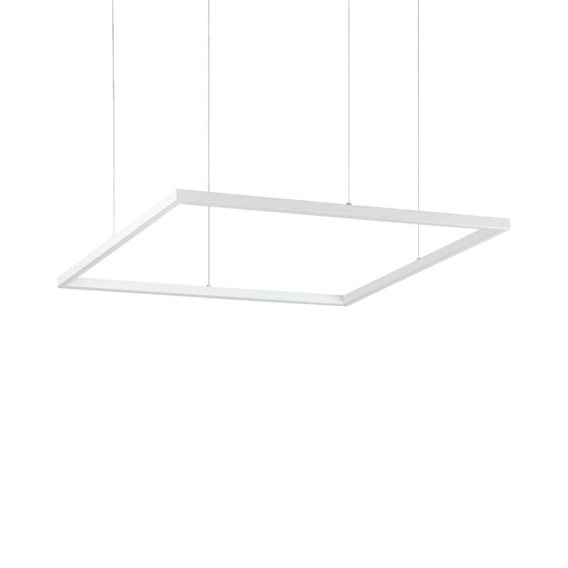 Ideal Lux ORACLE SLIM SP D070 SQUARE 3000K ON-OFF WH Mod. 259178 Lampada A Sospensione 1 Luce