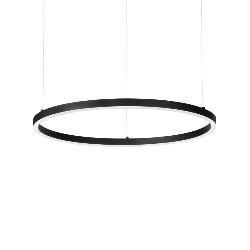 Ideal Lux ORACLE SLIM SP D090 ROUND 3000K DALI BK Mod. 304427 Lampada A Sospensione 1 Luce