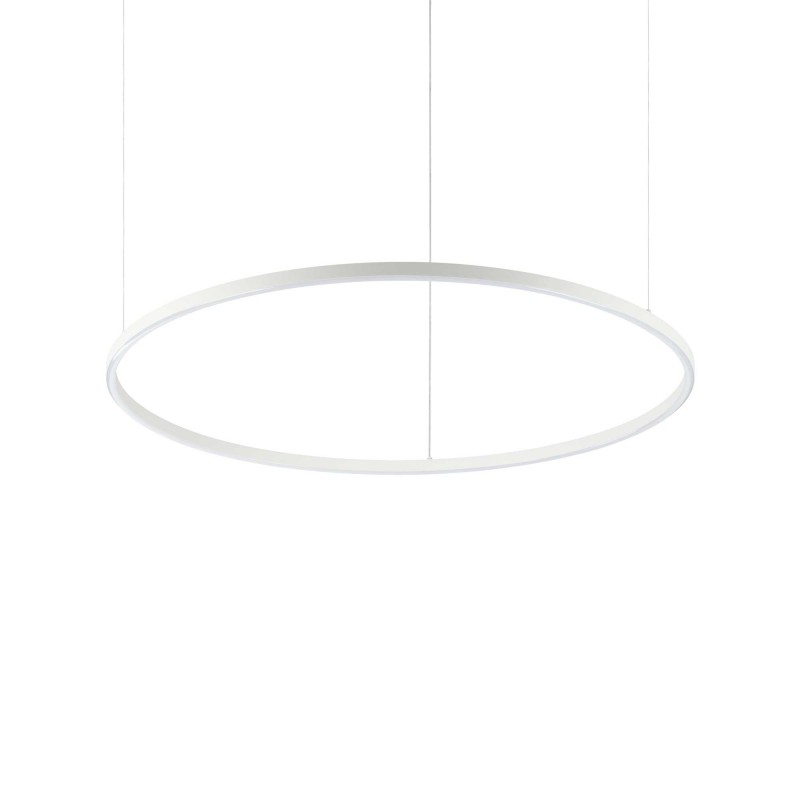 Ideal Lux ORACLE SLIM SP D090 ROUND 3000K DALI WH Mod. 304434 Lampada A Sospensione 1 Luce