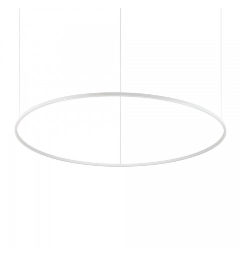 Ideal Lux ORACLE SLIM SP D150 ROUND 3000K DALI WH Mod. 304465 Lampada A Sospensione 1 Luce