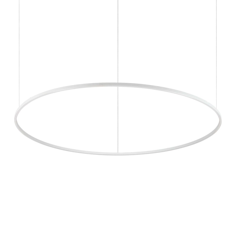 Ideal Lux ORACLE SLIM SP D150 ROUND 3000K ON-OFF WH Mod. 265957 Lampada A Sospensione 1 Luce