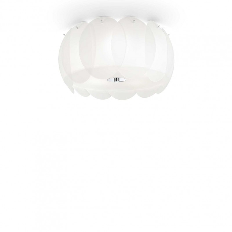 Ideal Lux OVALINO PL5 Mod. 093963 Lampada Da Soffitto 5 Luci