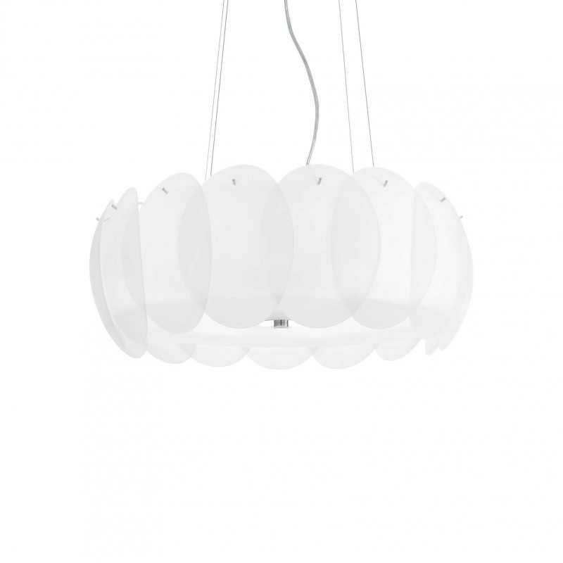 Ideal Lux OVALINO SP8 Mod. 090481 Lampada A Sospensione 8 Luci