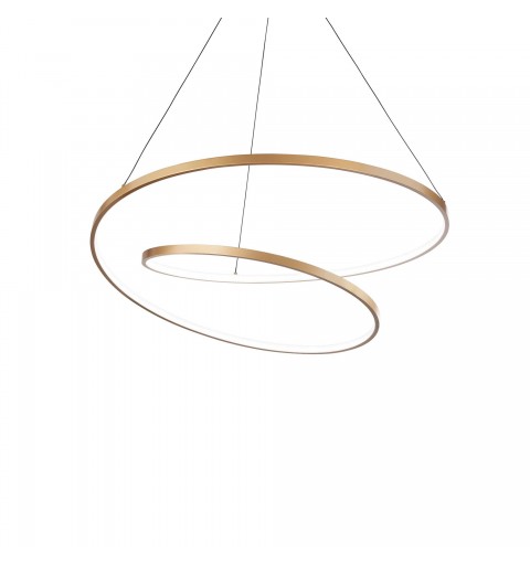 Ideal Lux OZ SP D60 DALI OTTONE Mod. 304564 Lampada A Sospensione 1 Luce