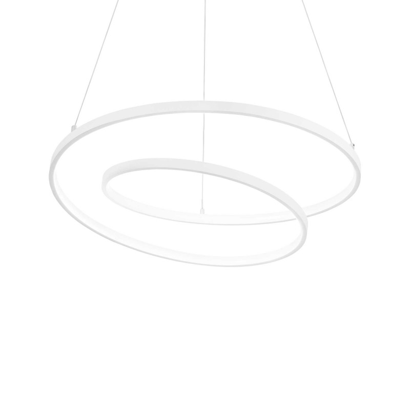 Ideal Lux OZ SP D80 ON-OFF BIANCO Mod. 253664 Lampada A Sospensione 1 Luce